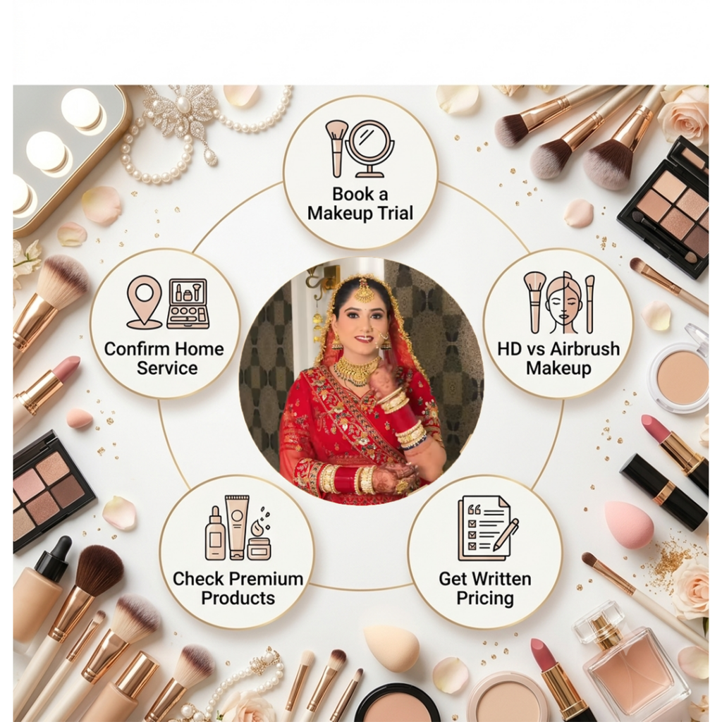 Home Service Makeup Artist Yamuna Nagar